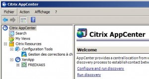 Citrix AppCenter