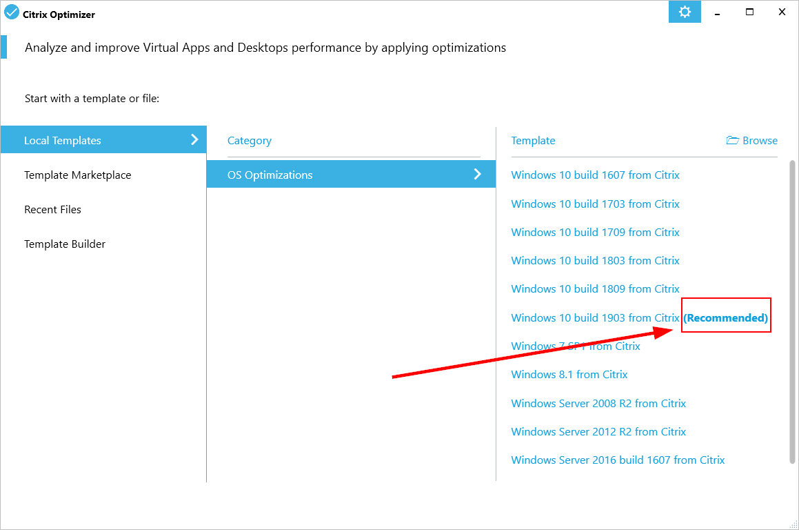 Citrix Optimizer 2 5 What S New Citrix Blogs