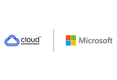 CSG and Microsoft logos